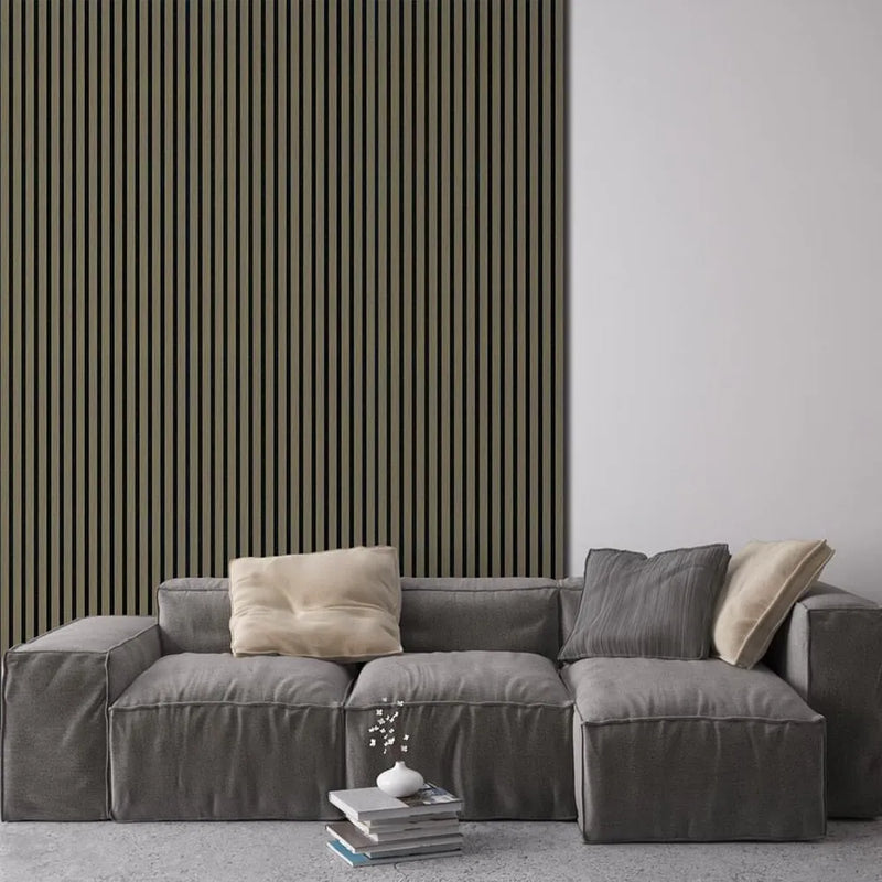 Zest Acoustic Slat Wall Panels – 600mm x 2600mm x 18mm