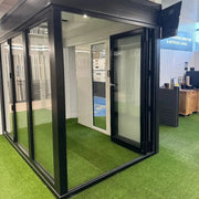 Corner Bifold Doors Black Aluminium Display Model - SALE!!