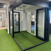 Corner Bifold Doors Black Aluminium Display Model - SALE!!