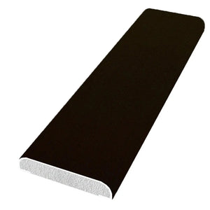 Black d mould used for to tidy up windows