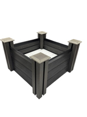 Composite planter box