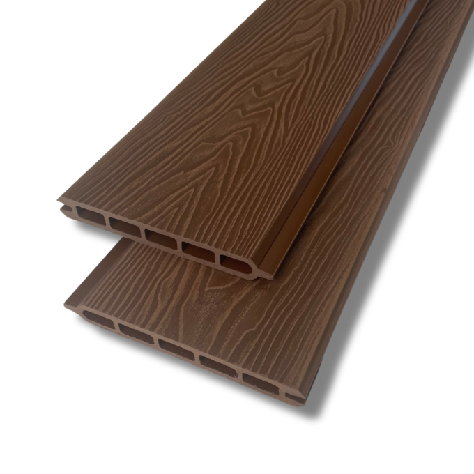 Brown Composite Fence Panels - 1.82mtrs x 150mm x 20mm