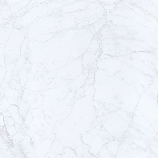 Carrara marble style wall panels.
