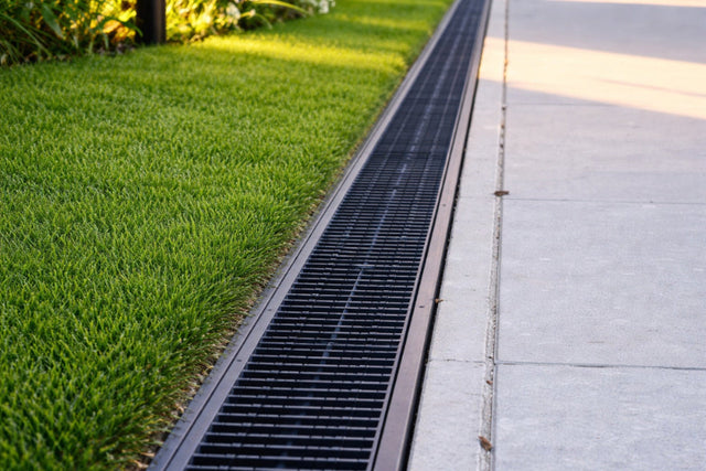 channel drainage fiited