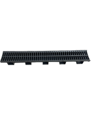 Channel Drainage Domestic with Plastic Grate 1m