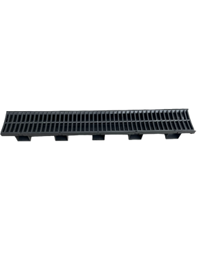 Channel Drainage Domestic with Plastic Grate 1m