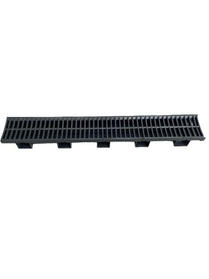 Channel Drainage Domestic with Plastic Grate 1m