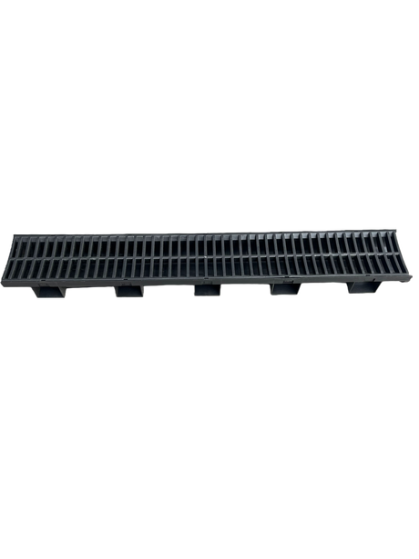 Channel Drainage Domestic with Plastic Grate 1m