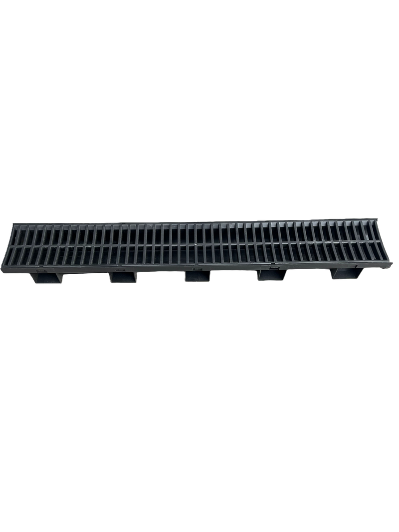 Channel Drainage Domestic with Plastic Grate 1m