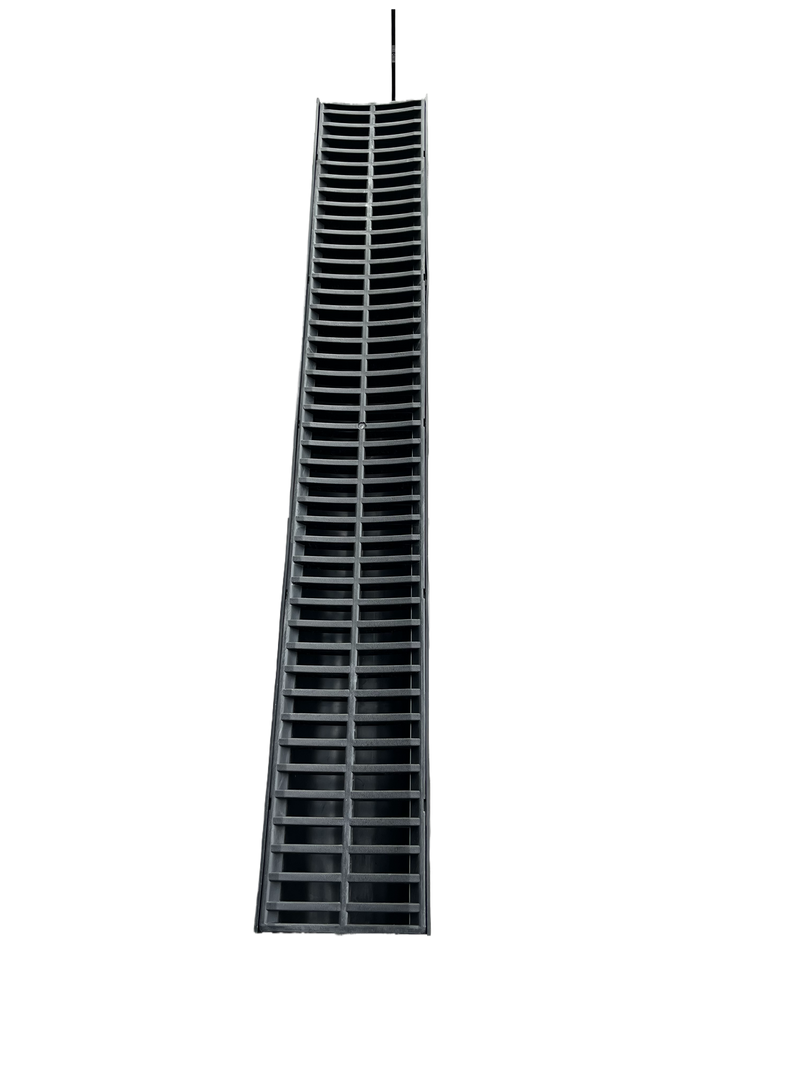 Channel Drainage Domestic with Plastic Grate 1m