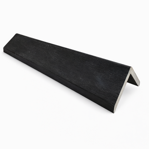charcoal capped composite angle