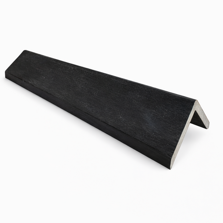 charcoal capped composite angle