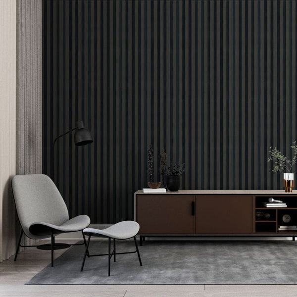 Charcoal Premium Slat Wall Panel