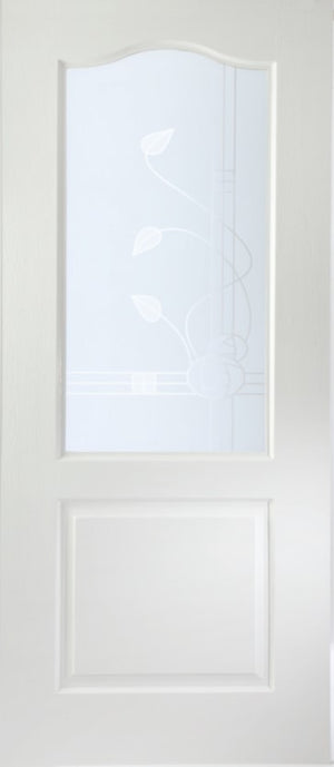 Classic Sandblast Mackintosh - UPVC Internal Door
