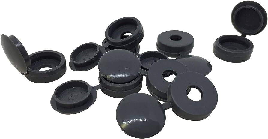 Screw Cover Caps Pack of 100 (6-8s)