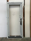 UPVC Single Door. Basalt Grey/White Open Inwards 989 x 2247 Glass or Panel Available