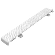 White 182mm Fortex butt joint trim