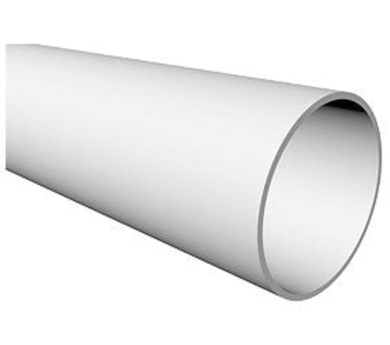 Freeflow 68mm Round Downpipe in White for efficient rainwater drainage and durable guttering systems