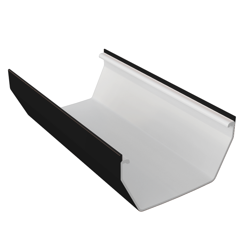 Freeflow 114mm Square Gutter Length - 2m / 4m