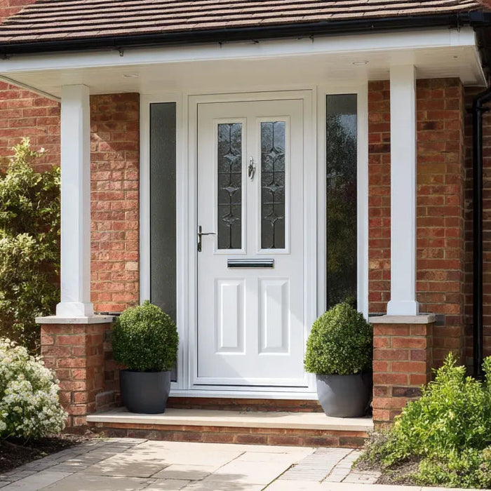 Glazed uPVC Front door