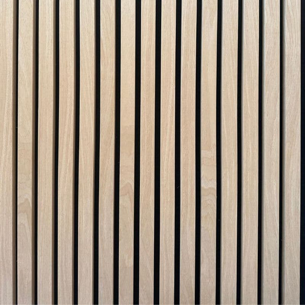 Light Ash Slat Wall Panel