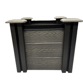 medium sized planter in grey