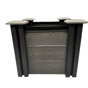 medium sized planter in grey