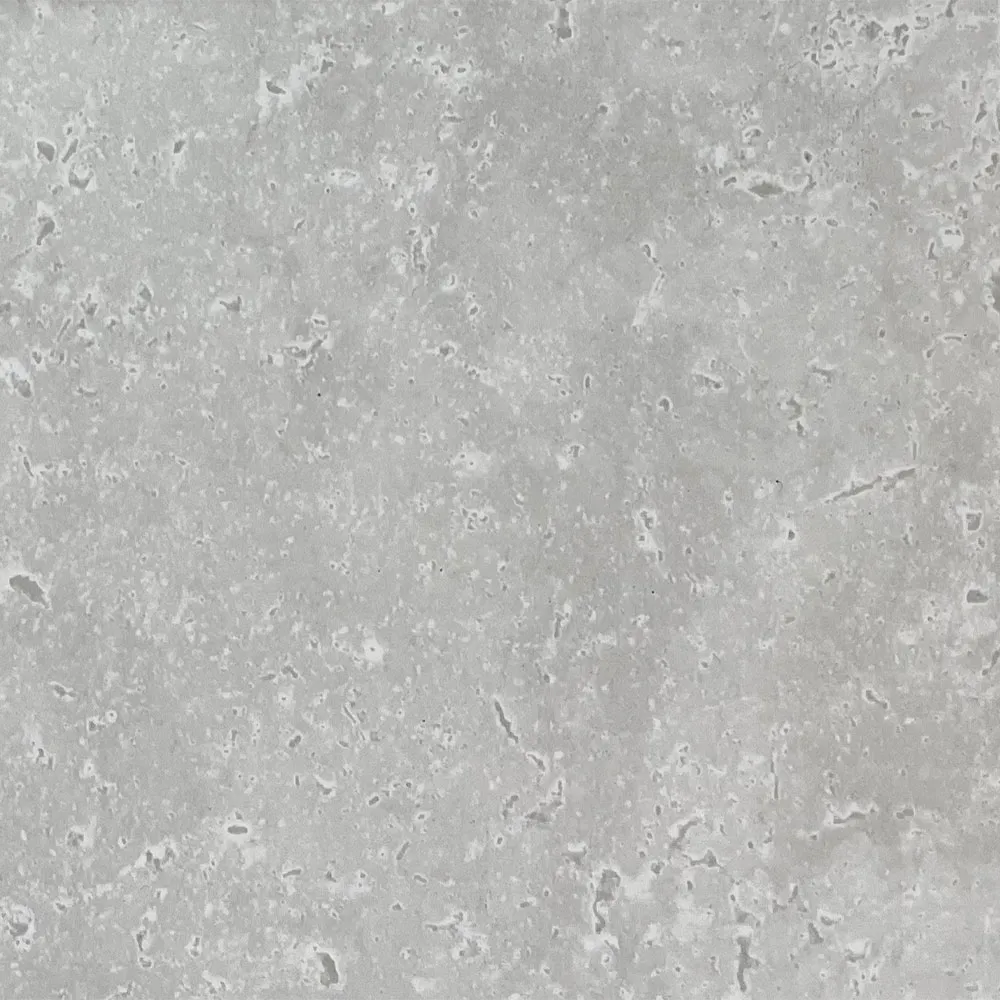 Misty stone interior wall panel, soft light grey stone-effect finish