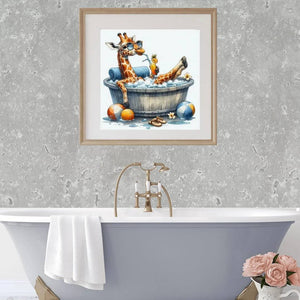 Misty stone interior wall panel, soft light grey stone-effect finish
