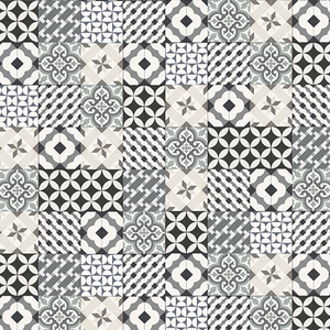 Patchwork style wall panels 