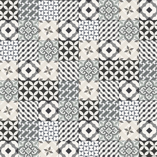 Patchwork style wall panels 