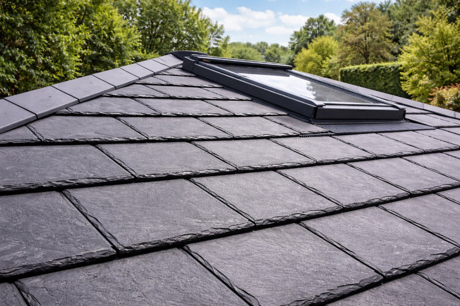 plastic slate roofing tile