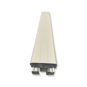 Eco Aluminium Fence Post Kit 80x80 2.4m - Silver