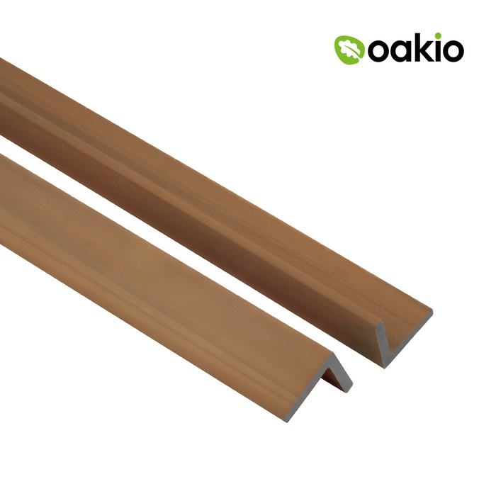 Proshield Angle Corner Trim - Teak