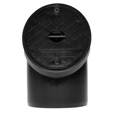110mm Oval Rodding Eye - Polydrain — Home Improvement Supplies Ltd