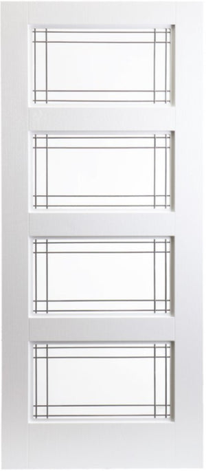 Selkirk Sandblast Irvine - UPVC Internal Door