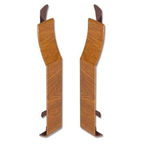 Light Oak butt joints for shiplap cladding boards