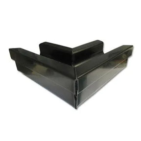 Twinplas external angle fitting for guttering corner joints