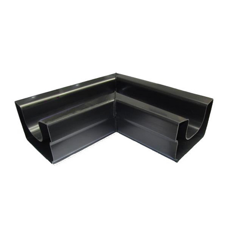 Twinplas internal angle fitting for guttering corner joints