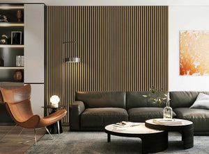 Zest Acoustic Slat Wall Panels – 600mm x 2600mm x 18mm