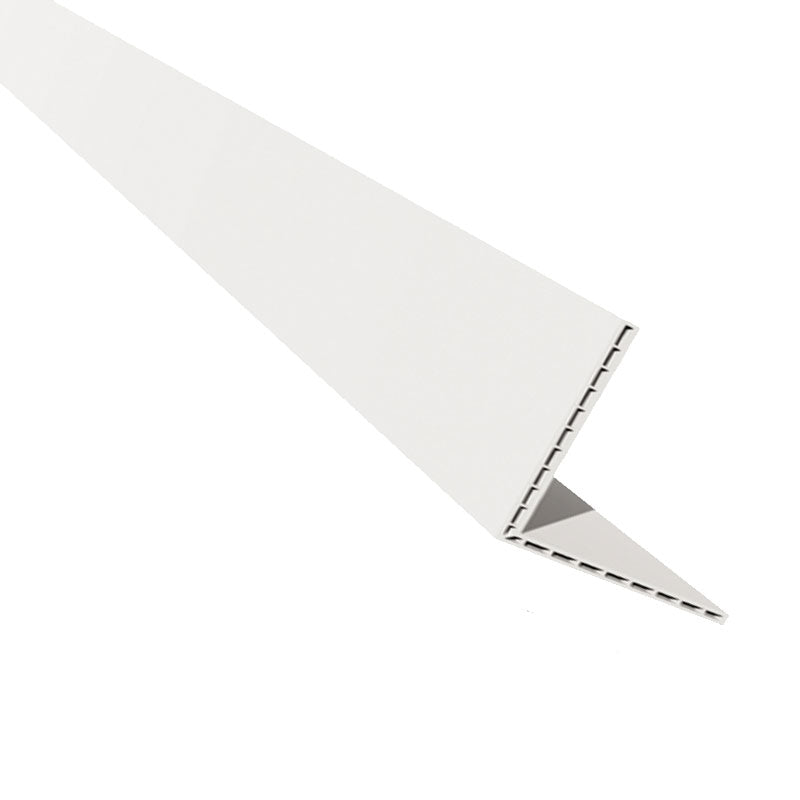 100mm x 80mm External Corner Angle White 5m