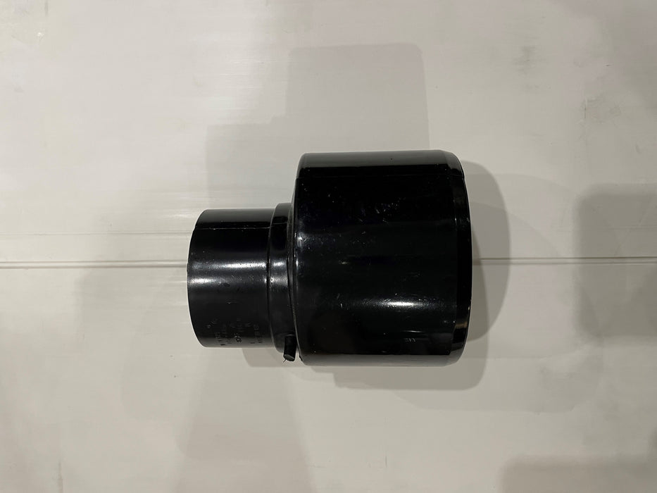 Black Soil Pipe 110mm x 68mm Rainwater Adapter