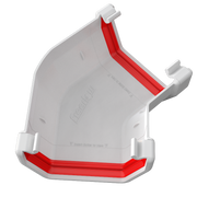 Freeflow Square Gutter 135° Angle Corner