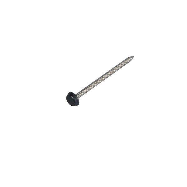 Grey Plastic Top Nail Fixing Pins (Box of 100) - Home Improvement Supplies Ltd