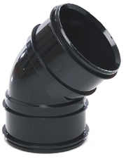 Black Soil Pipe Bends – 110mm Angled Fit