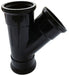 110mm Black Soil Pipe Branch - Home Improvement Supplies Ltd