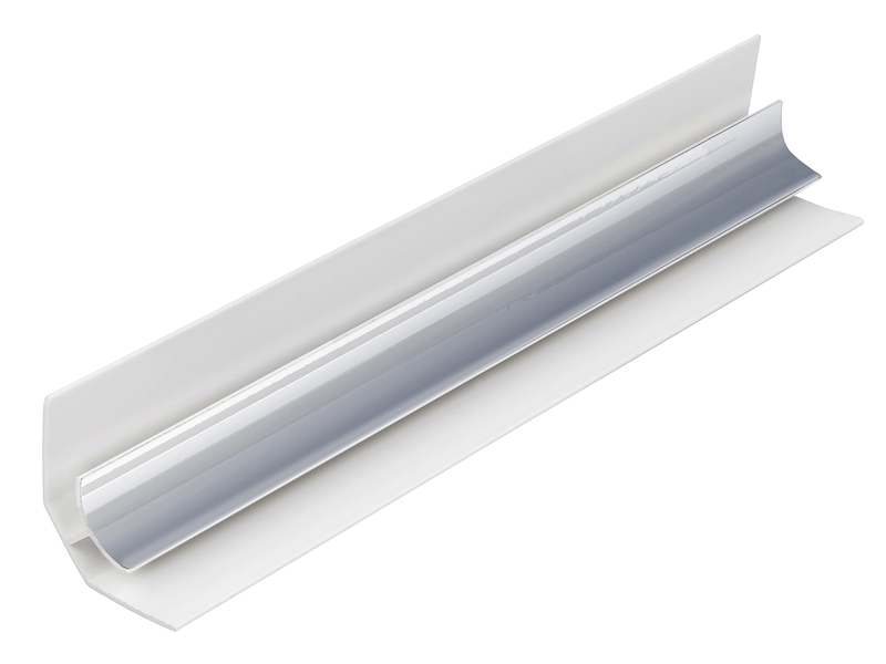 5mm Internal Corner Trim - Chrome 2.6m