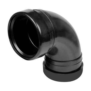 Black Soil Pipe Bends – 110mm Angled Fit