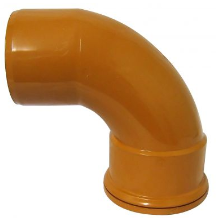 Underground Single Socket Bends - 110mm
