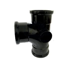 Black Soil Pipe 110mm Branch